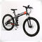 AOWA Electric Motorized Bicycles Safety Electric Folding Bikes With 26''-1.95 Tire